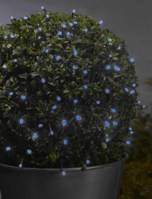 Smart Garden String Lights 100 Blue LED (Battery Powered)