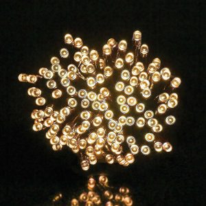 Solar String Garden Lights White