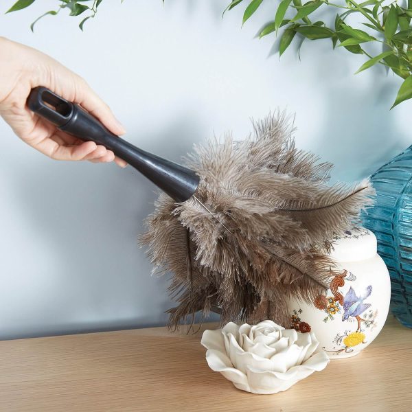 Telescopic Ostrich Feather Duster L32 xW15 xD13cm