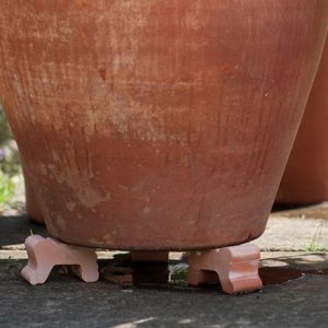 Terracotta pot feet - set of 3