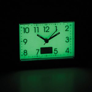 Wide Glow In The Dark Clocks Set Of 2