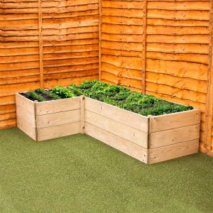 Lshaped Corner Planter Large 60 X 120Cm