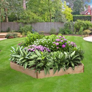 Pentagonal Raised Bed 1 Tier (15Cm) Large 90Cm