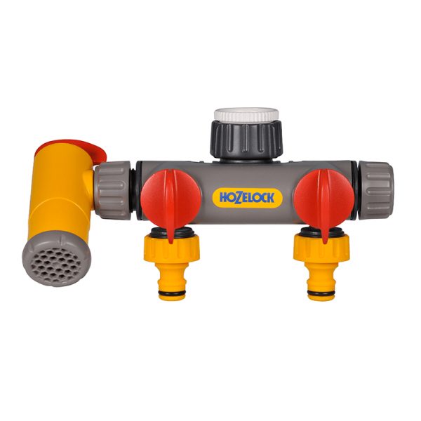 Hozelock Flow Max 3 Way Tap Connector