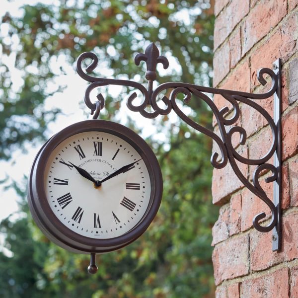 Marylebone Station Wall Clock & Thermometer 8In