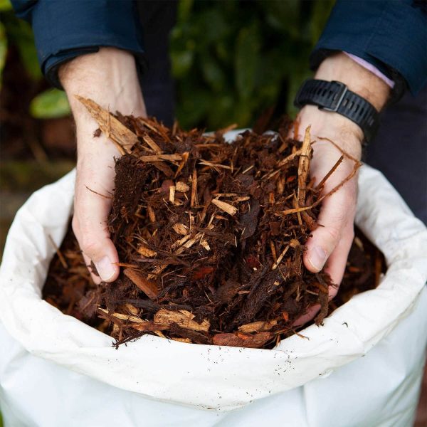 Ornamental Spruce Bark Mulch Xl 70 Litres