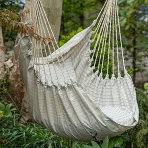 Swing hammock chair - ticking stripe