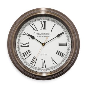 Acctim Redbourn Wall Clock Gold 30Cm