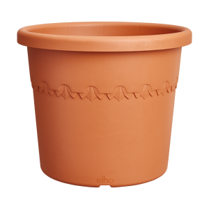 Elho 30cm Algarve Cilindro Pot (Terra)