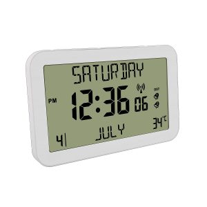 Giant Radio Controlled Clock White