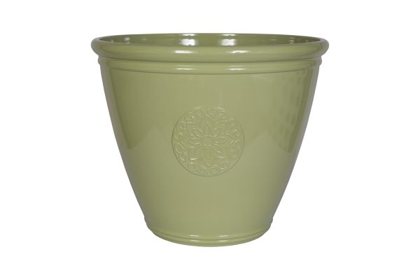 Kelkay Traditonal Collection Eden Emblem Large Pot (Green)