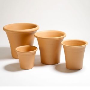 Yorkshire terracotta flower pot