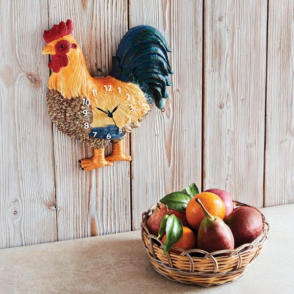 Cockerel Wall Clock