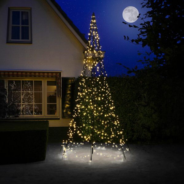 640 Led Light Outdoor Garden Christmas Tree Decoration 4M Warm White