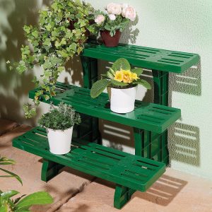 Plant Stand Green H48 x W40.5 x L58cm