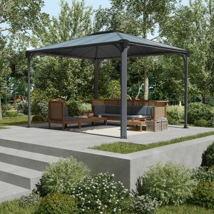 12' x 10' Palram Canopia Martinique 3600 Garden Gazebo (3.6m x 2.96m)