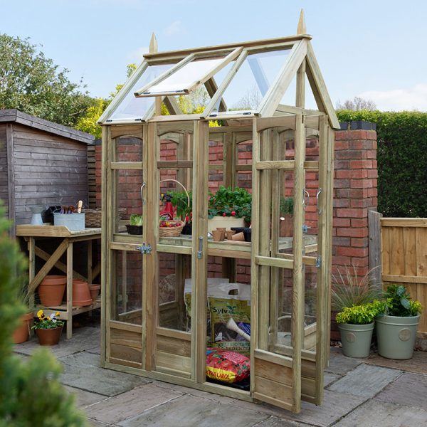 3' x 4' Forest Victorian Walkaround Greenhouse (0.9 x 1.2m)