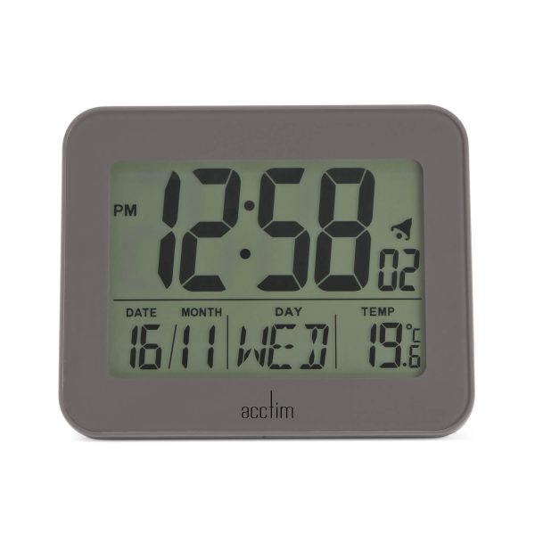 Acctim Otto Digital Bedside Alarm Clock London Sky