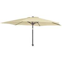 Alexander Rose 2.7m Round Aluminium Tilting Parasol - Ecru