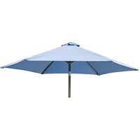 Alexander Rose 3m Aluminium Round Garden Parasol - Blue