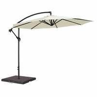 Alexander Rose 3m Cantilever Round Garden Parasol - Ecru