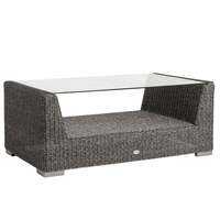 Alexander Rose Monte Carlo Club Glass Top Coffee Table