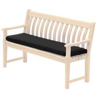 Alexander Rose Olefin 4ft (1.2m) Bench Cushion - Charcoal