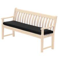 Alexander Rose Olefin 5ft (1.5m) Bench Cushion - Charcoal