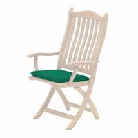 Alexander Rose Polyester Seat Pad - Green