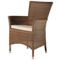 Alexander Rose San Marino Square Top Armchair with Cushion