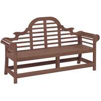 Alexander Rose Sherwood Lutyens Wooden Bench - 6ft (1.8m)