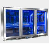 Blastcool Triple Outdoor Fridge with Glass Doors