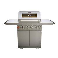 Draco Grills Z440 Deluxe 4 Burner Stainless Steel Gas Barbecue with Cabinet, End of October 2024