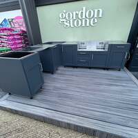 Ex Display Trex L Shaped Outdoor Kitchen