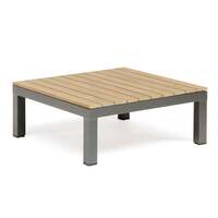 Kettler Elba Signature Lounge Aluminium and Teak Slat Top Coffee Table