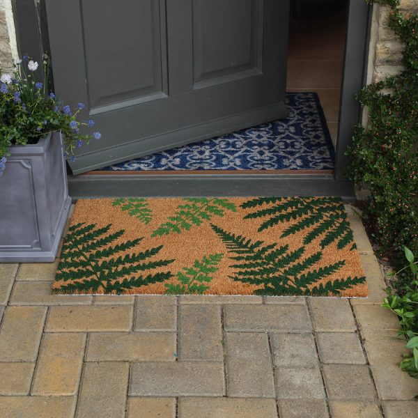 Rhs Fern Door Mat 45 X 75Cm