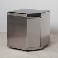 Draco Grills Outdoor Kitchen Stainless Steel Corner Cabinet, Early December 2024