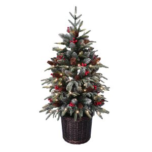 Kensington Prelit Potted Spruce 150Cm