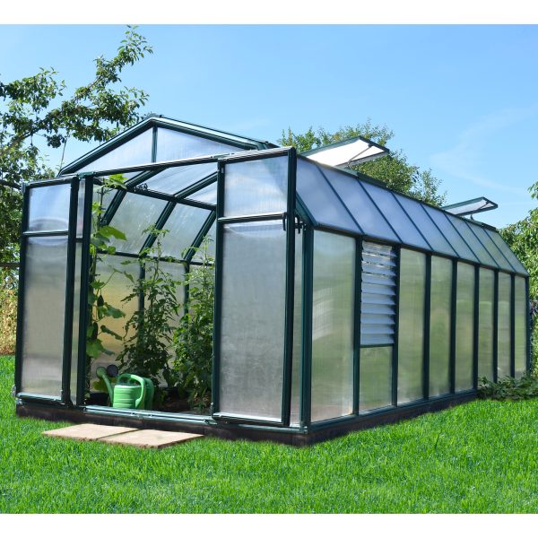 Palram Canopia Rion Hobby Gardner 8x16 Green Greenhouse