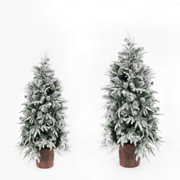 Park Lane Prelit Potted Spruce 110Cm