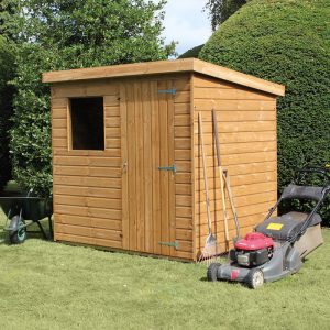 6' x 6' Traditional Standard Shiplap Pent Wooden Garden Shed (1.83 x 1.83m)