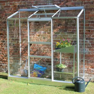 6'5 x 2'4 Halls Wall Garden 26 Greenhouse (1.94 x 0.69m)