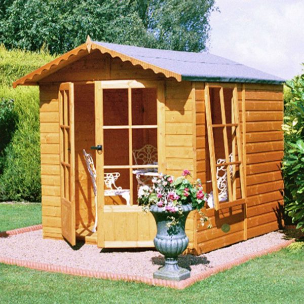 6'6 x 6'9 Shire Buckingham Garden Summerhouse