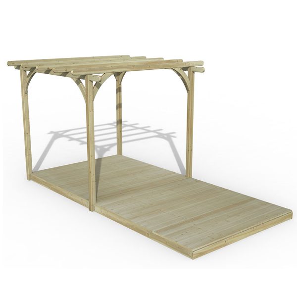 8' x 16' Forest Pergola Deck Kit No. 1 (2.4m x 4.8m)