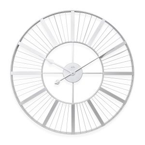 Acctim Gardner Wall Clock Silver 60Cm