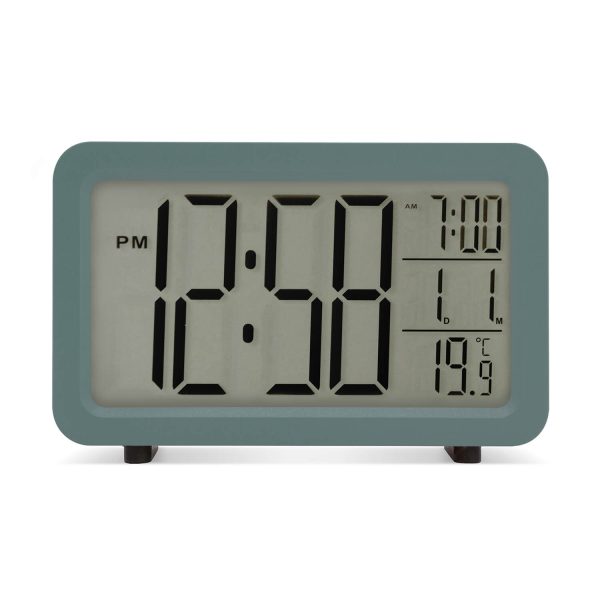 Acctim Harley Digital Alarm Clock Storm Blue