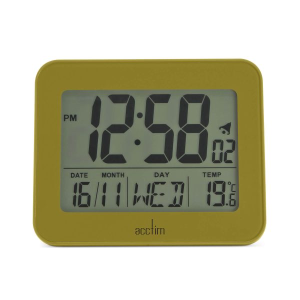 Acctim Otto Digital Bedside Alarm Clock Heathland