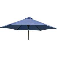 Alexander Rose 2.5m Aluminium Round Garden Parasol - Blue