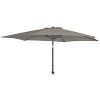 Alexander Rose 2.7m Round Aluminium Tilting Parasol - Charcoal