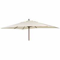 Alexander Rose 3m x 2m Rectangular Garden Parasol - Ecru